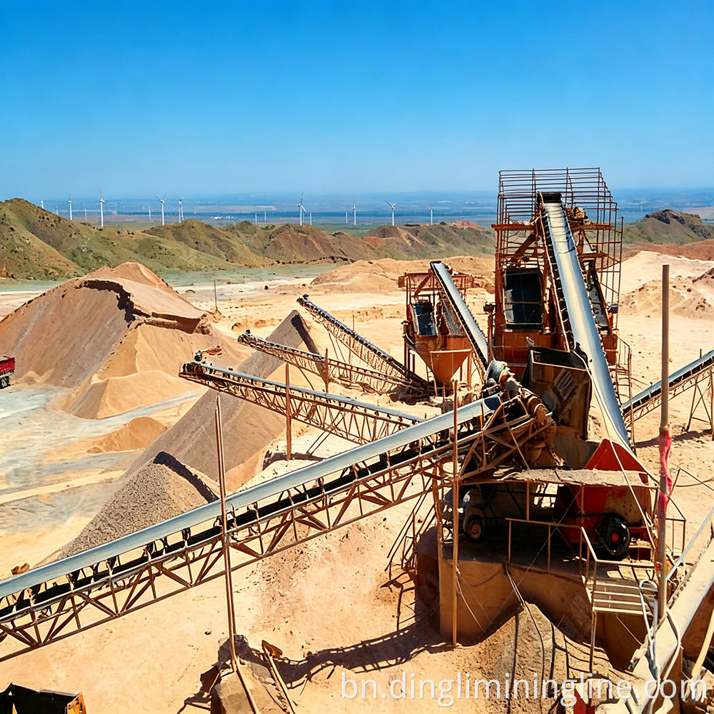 vibrating screen classification line